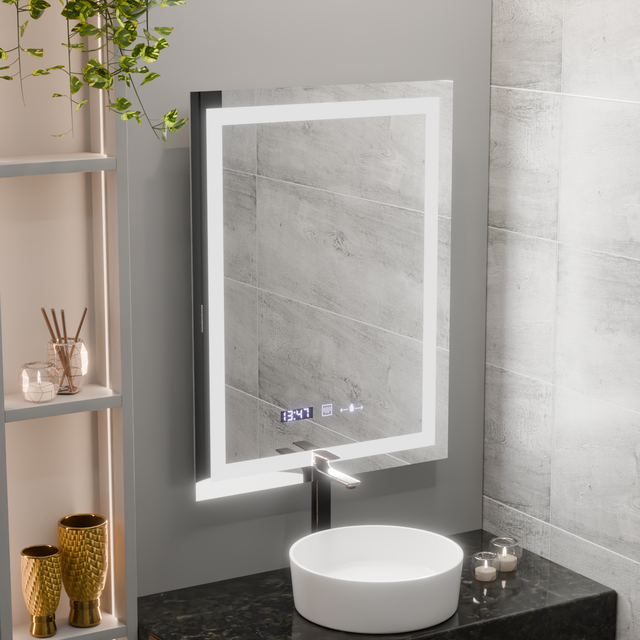 Oglindă LED Rectangulară Verite Marcello | Motionglow - vivimall.ro