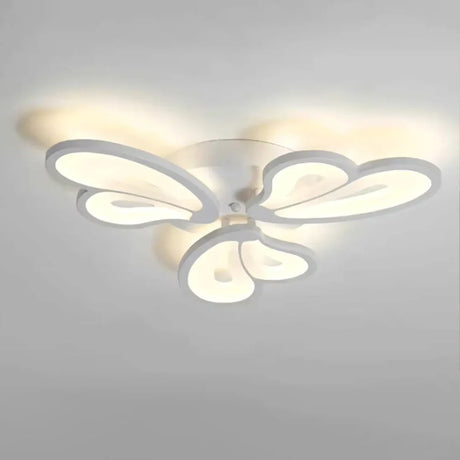 Lustra Led Cu Telecomanda Blossom, 3 Petale, Lumina Rece/Calda/Neutra, Dimabila - vivimall.ro
