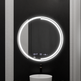 Oglinda Led Rotunda, 60Cm, Senzor Motionglow Consuel Marcello, Sistem Dezaburire, Ceas & Termometru - vivimall.ro