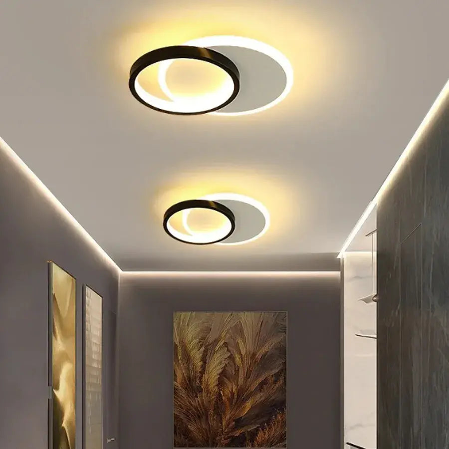 Aplica Led Smalon, 2 Cercuri, Lumina Rece/Calda/Neutra - vivimall.ro
