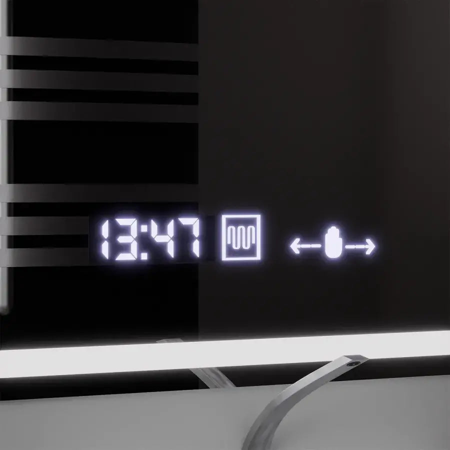 Oglinda Led Rectangulara, Souverain Motionglow Marcello, Sistem Dezaburire, Ceas & Termometru, Lupa Cosmetica - vivimall.ro