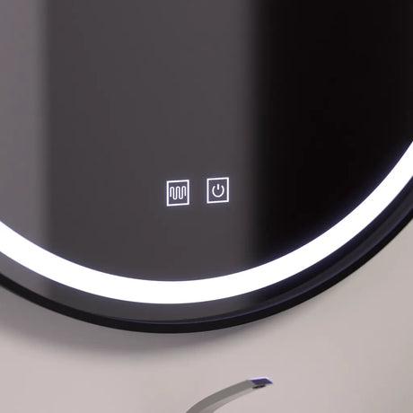 Oglinda Led Rotunda 60Cm, Lucea Touch, Sistem Dezaburire - vivimall.ro