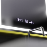 Oglinda Led Rectangulara, Verite Royale Gold Motion Glow Marcello, Sistem Dezaburire, Ceas & Termometru - vivimall.ro