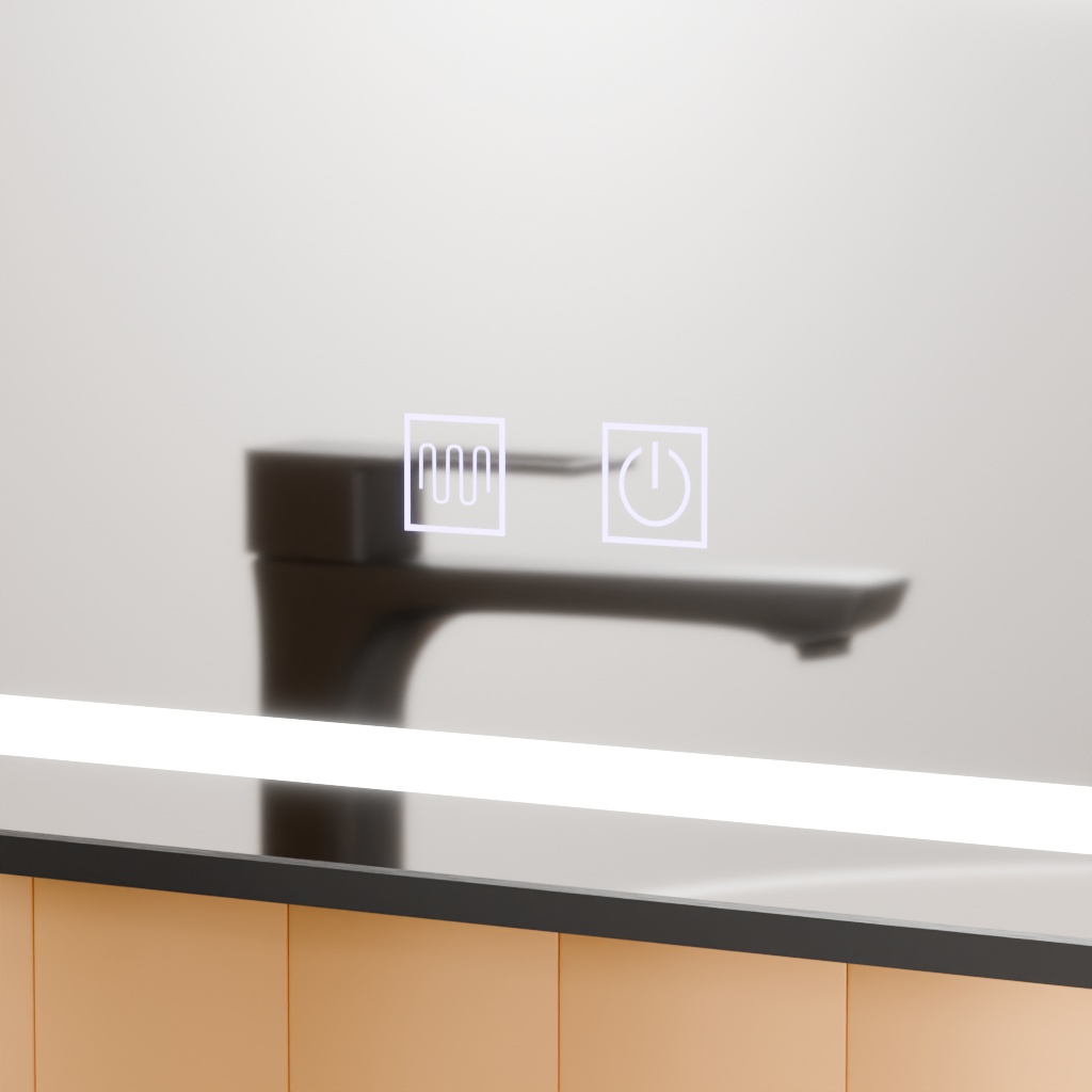 Oglinda Led Rectangulara, Taglio Touch - vivimall.ro