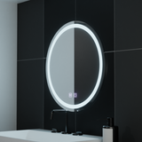 Oglinda Led Rotunda, 70Cm, Lucea Touch, Sistem Dezaburire - vivimall.ro