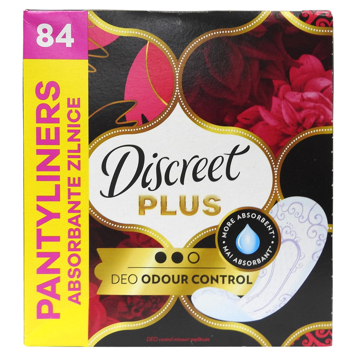 Absorbante, Discreet, Zilnice 84 buc Odour Control