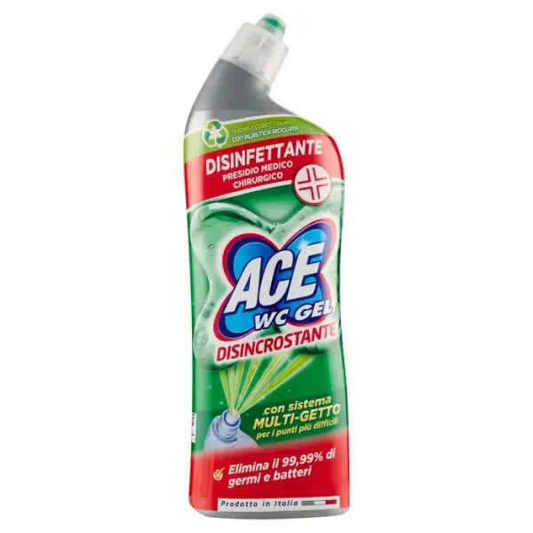Gel Decalcifiant WC Ace 700ml - Curăță și Parfumează