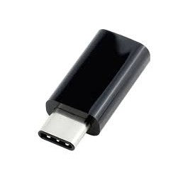Adaptor USB-C micro USB cu breloc în mână, scară dimensiuni 2.6 x 1 x 0.5 cm