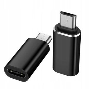 Adaptor Micro USB spre Lightning, Vivimall, 2.8 cm, Negru
