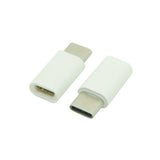 Adaptor Micro-USB to Type-C 2,4 cm Alb - vivimall.ro