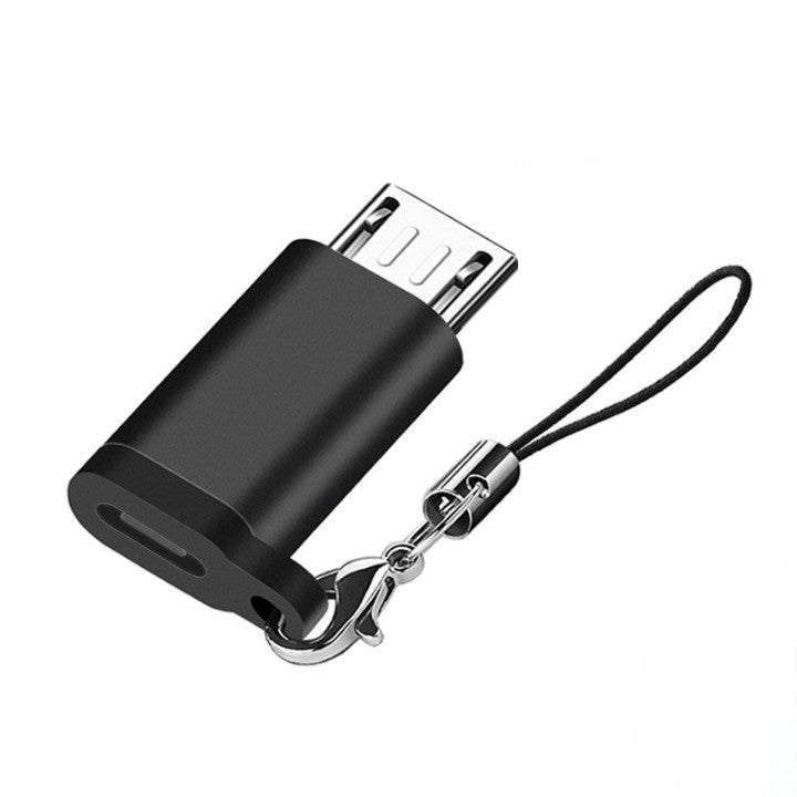 Adaptor Usb-C La Micro Usb, Cu Snur Pentru Prindere La Chei