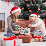 Advent Calendar Fidget Toys, Flippy, Model Craciun, Multicolor - vivimall.ro