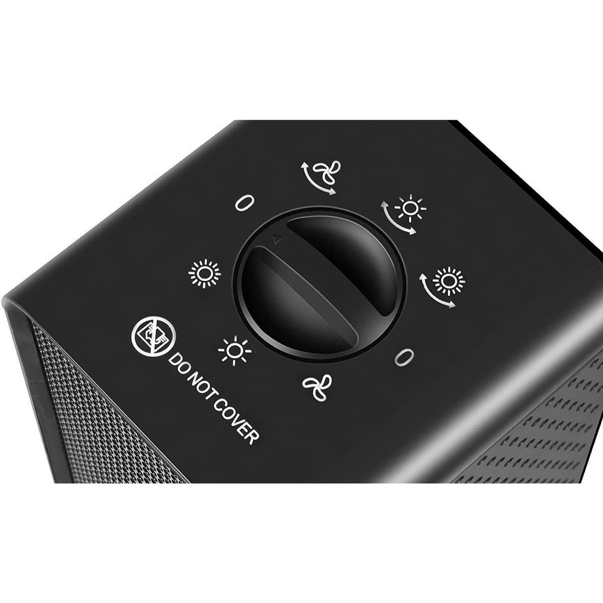 Aeroterma / Radiator Flippy PTC-1500Q1, 1200 W, 2 trepte de putere, termostat reglabil, Negru - vivimall.ro