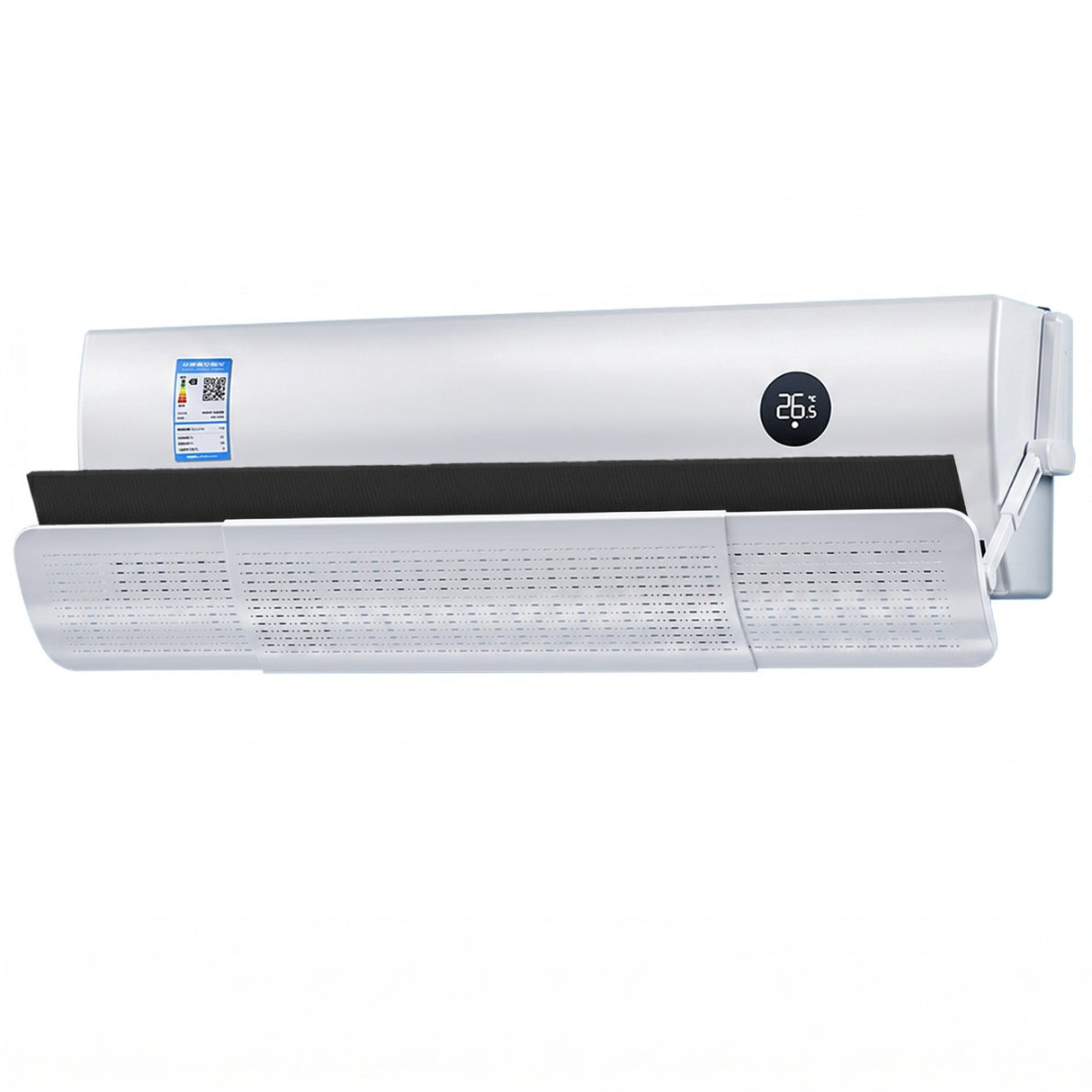 Deflector pentru Aer Conditionat, Flippy, Purificare cu Carbon Activ, Universal, Protectie Impotriva Curentului De Aer Rece Sau Cald, Ajustabil 180 Grade - vivimall.ro