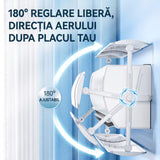 Detaliu mecanism ajustare deflector Flippy, plastic rezistent, reglaj flexibil direcție aer