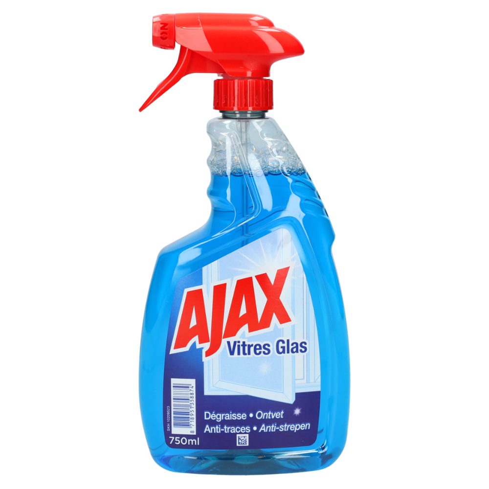 Solutie pentru Curatarea Geamurilor, Ajax, Spray, 750 ml - vivimall.ro