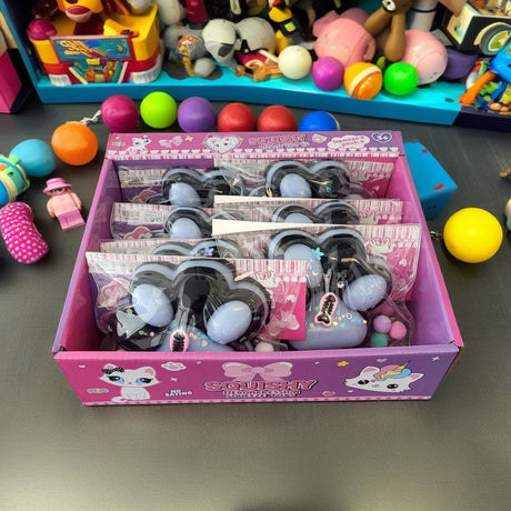 Ambalaj pentru Jucarii Antistres Squishy, Vivimall, cu Revenire Lenta, Pinch Family, Multicolor