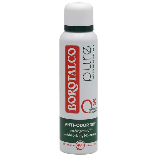Antiperspirant Deodorant, Borotalco, 150 ml Pure Original Freshness