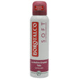 Antiperspirant deodorant Borotalco Soft 150 ml cu talc și cristale active, vedere frontală flacon spray