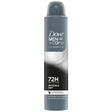 Antiperspirant spray Dove Advanced Men Invisible Dry 72H, flacon 200 ml, vedere frontală