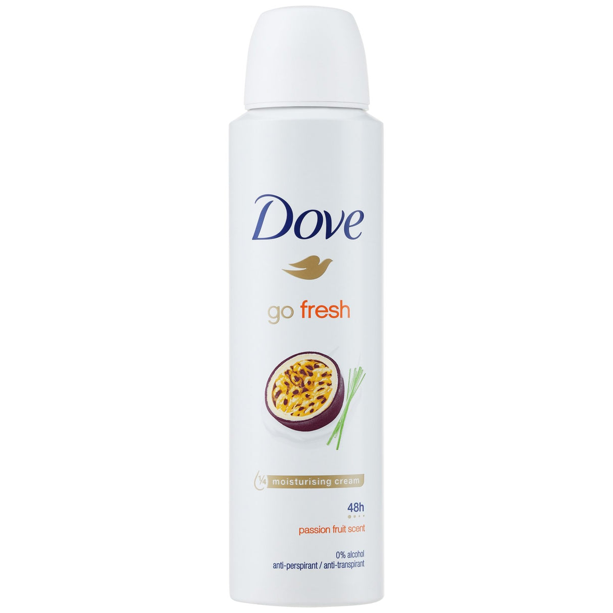 Antiperspirant Deodorant, Dove, 200 ml Go Fresh Passion Fruit