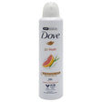 Antiperspirant deodorant Dove Go Fresh Grapefruit și Lemongrass spray 250 ml, vedere frontală flacon