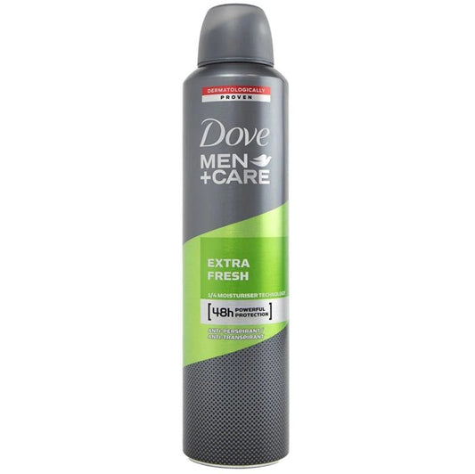 Antiperspirant Deodorant, Dove, 250 ml Men Care Extra Fresh