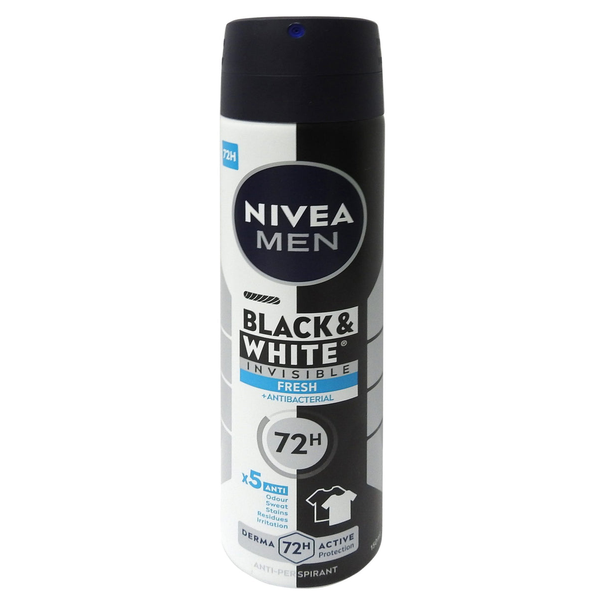 Antiperspirant Deodorant, Nivea, 150 ml Men Invisible Bw Fresh