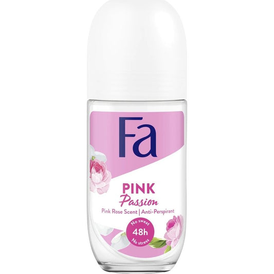 Antiperspirant Roll-On, Fa, 50 ml Pink Passion