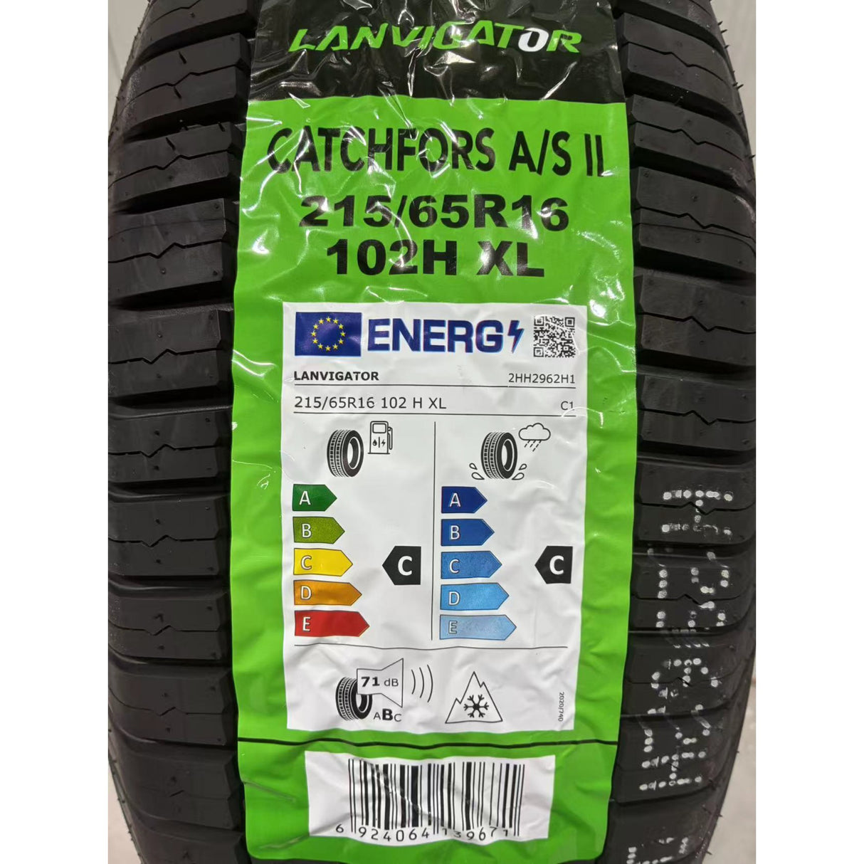 Anvelopa All Season LANVIGATOR CATCHFORS A/S II 215/65/R16 102 H XL, Aderenta Sporita pe Zapada si Umed, Confort si Durabilitate - vivimall.ro