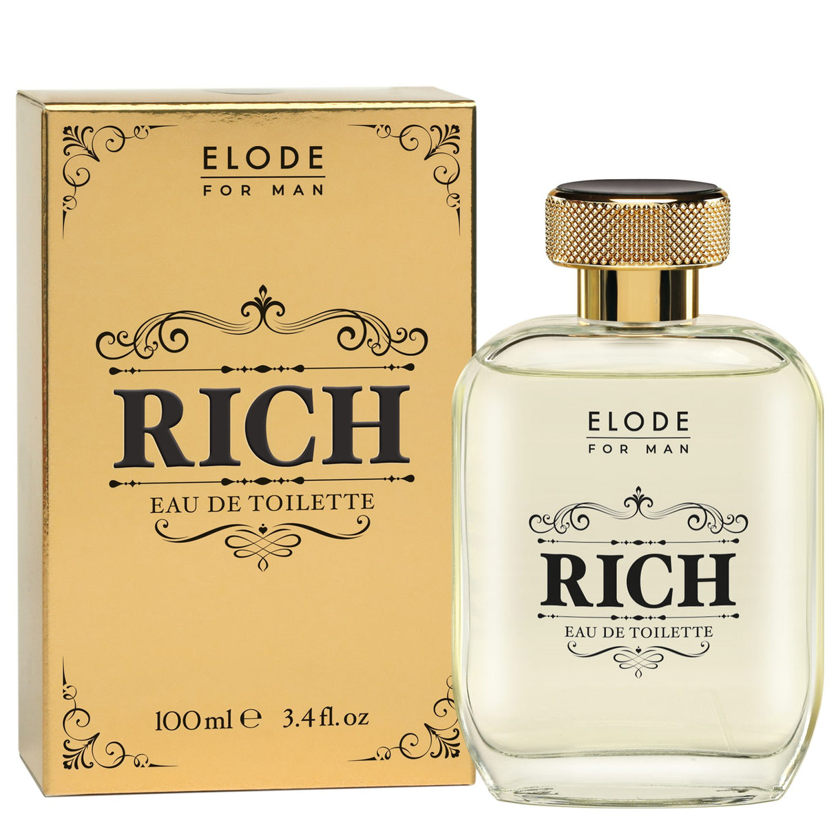 Apa de toaleta Elode Man Rich, 100 ml - vivimall.ro