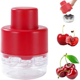 Dispozitiv De Scos Samburi, Manual, Cu 7 Gauri, Pentru Cirese, 13 X 9.2 Cm, Din Abs - vivimall.ro