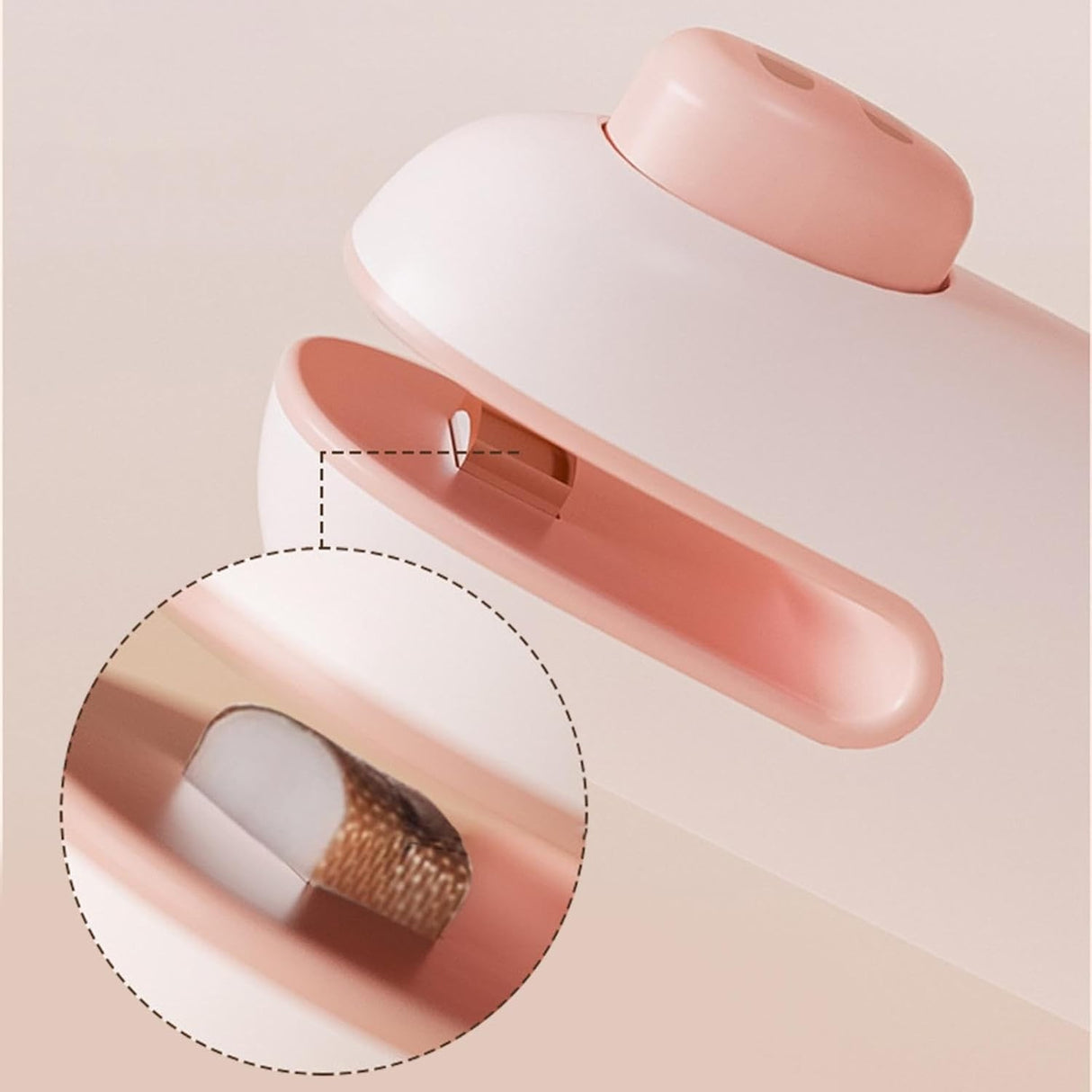 Aparat De Sigilat Ambalaje, Incarcare Usb Tip C, 400 Mah, 10.2 X 3.7 X 4.3 Cm, Model Porc, Roz - vivimall.ro