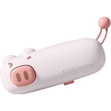 Aparat de Sigilat Ambalaje, Vivimall, Incarcare USB Tip C, 400 mAh, 10.2 x 3.7 x 4.3 cm, Model Porc, Roz - vivimall.ro