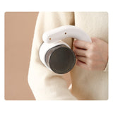 Aparat Pentru Curatat Scame, Par Si Praf, Vivimall, cu LED, Pentru Diferite Tipuri De Material, Cu Lame Din Otel Inoxidabil, Compartiment de Depozitare, Maner Reglabil, 11x10.5x8.7 cm, Alb - vivimall.ro