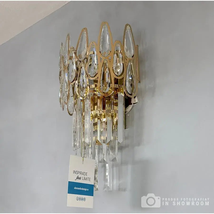 Aplica Cristal Jeannette 2X E14