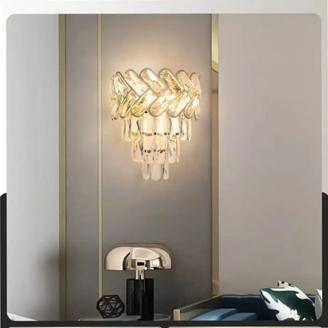 Aplica Cristal Josephine 2X E14
