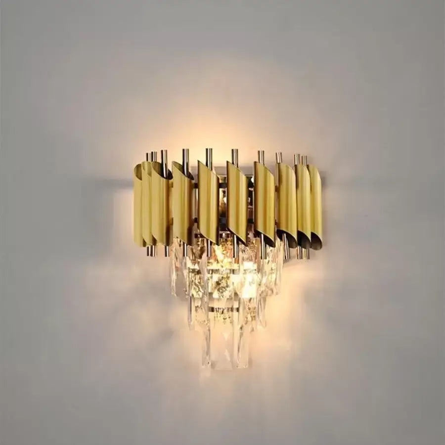 Aplica Cristal Roy 2X E27