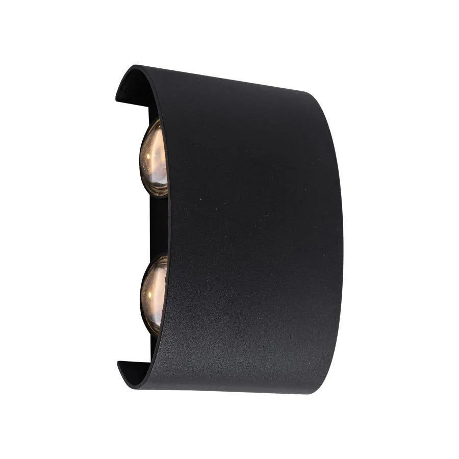 Fantas Aplica Led De Exterior Si Interior, 4 Surse X, Ip65, Metalic - vivimall.ro