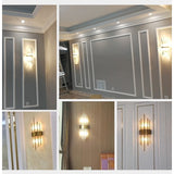 Aplica De Perete, Pentru Interior, Din Otel Inoxidabil Si Sticla, Led