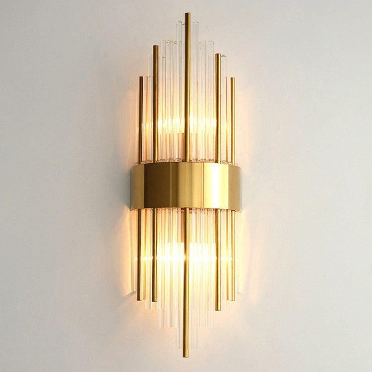 Aplica De Perete, Pentru Interior, Din Otel Inoxidabil Si Sticla, Led