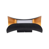 Aplica Exterior Ucrus, Negru Cu