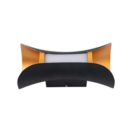Aplica Exterior Ucrus, Negru Cu