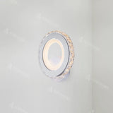 Aplica Led Borandis, Cu Crom, Acril Si Cristal - vivimall.ro