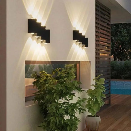 Aplica Led De Exterior Aeetes, Metal