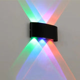 Fantas Aplica Led Rgb Interior/Exterior, 6 Surse X, Ip65 - vivimall.ro