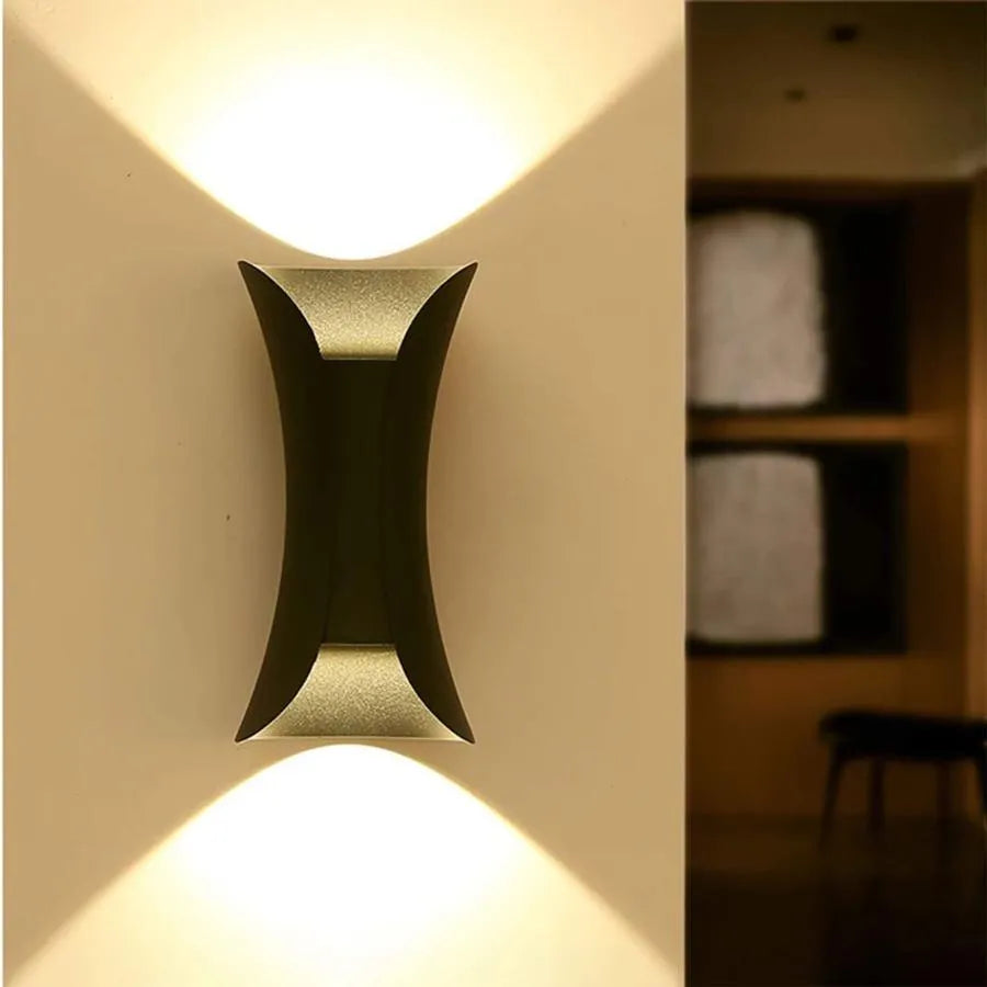 Aplica Led De Exterior Heba, Ip65, Metal - vivimall.ro