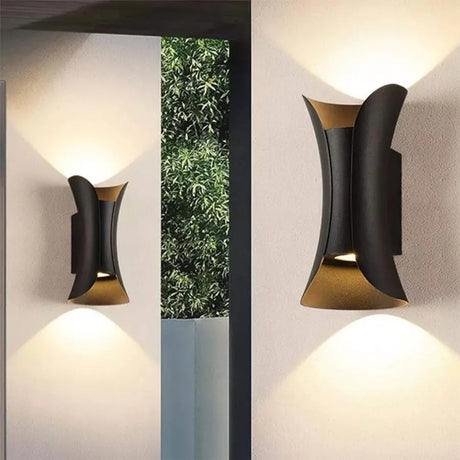 Aplica Led De Exterior Heba, Ip65, Metal
