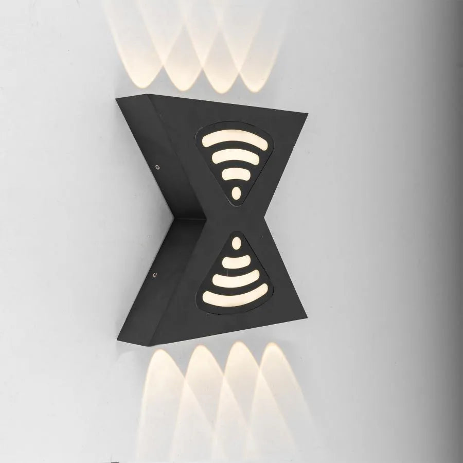 Aplica Led De Exterior Retelis, Metal - vivimall.ro