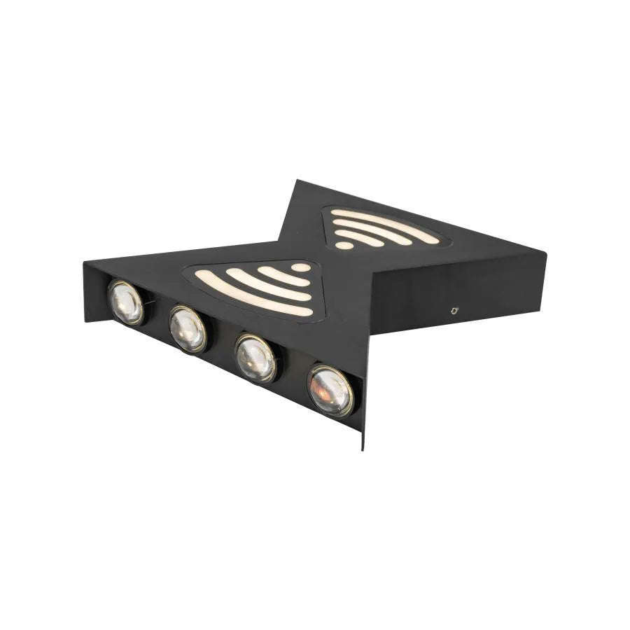 Aplica Led De Exterior Retelis, Metal - vivimall.ro